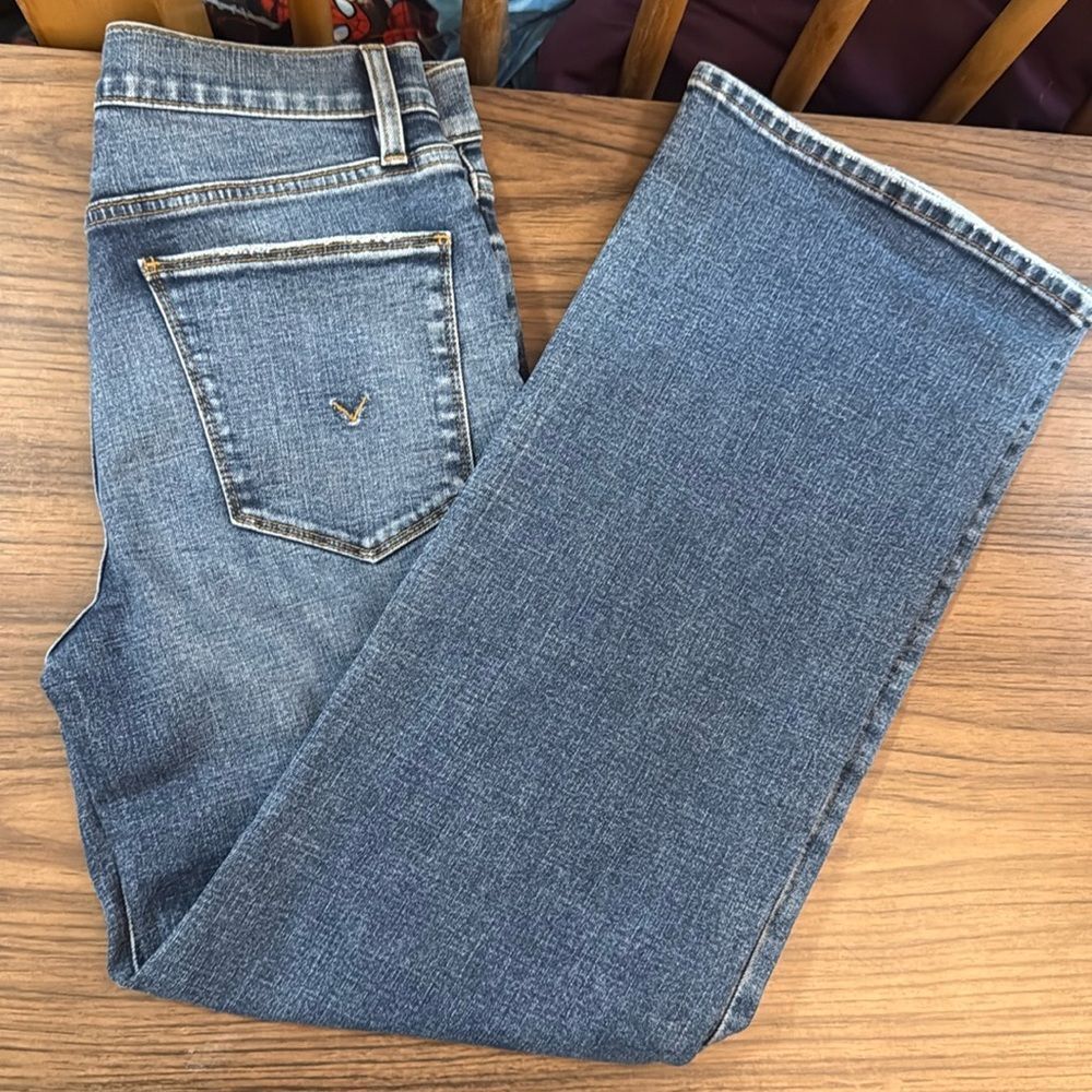 No Brand Womens High Rise Bootcut Denim Jeans